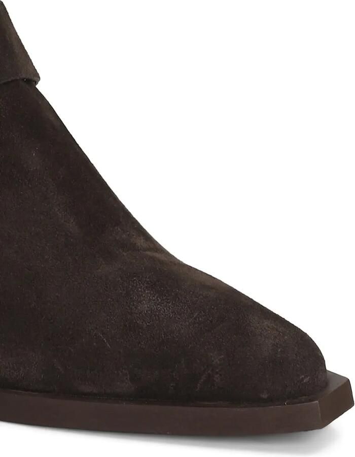 Bibi Lou Suède laarzen in western-stijl met harnasdetail Bruin - Foto 4