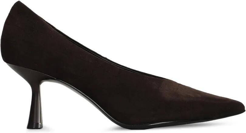 Bibi Lou Tiare 70 leren pumps met puntige neus Bruin