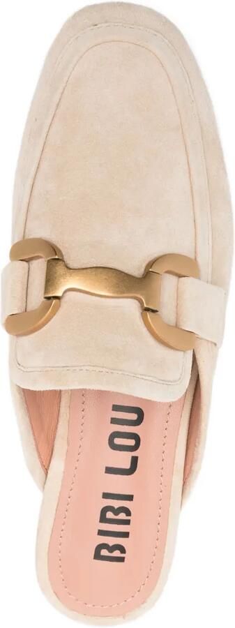 Bibi Lou Vela suède loafers Beige - Foto 4