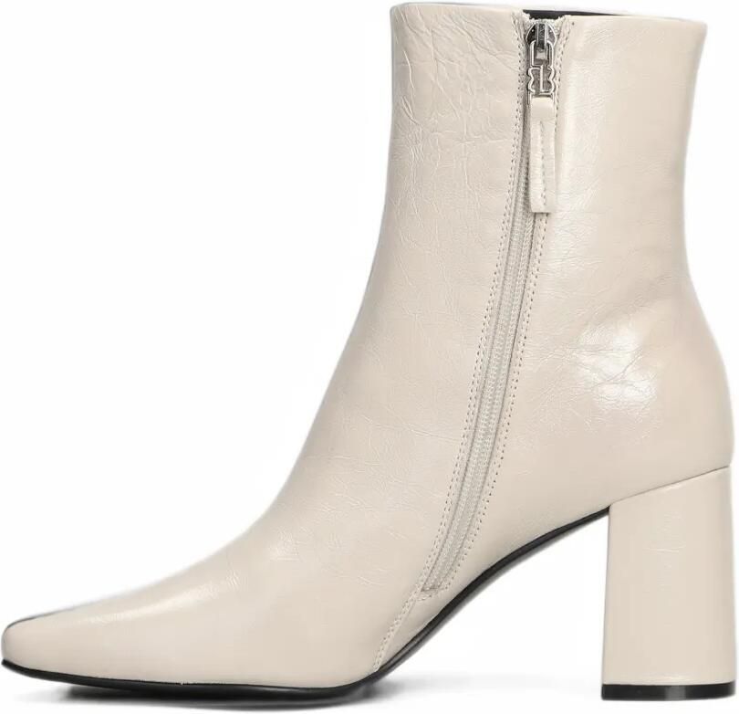 Bibi Lou Velora 85 square-toe ankle boots Beige - Foto 3