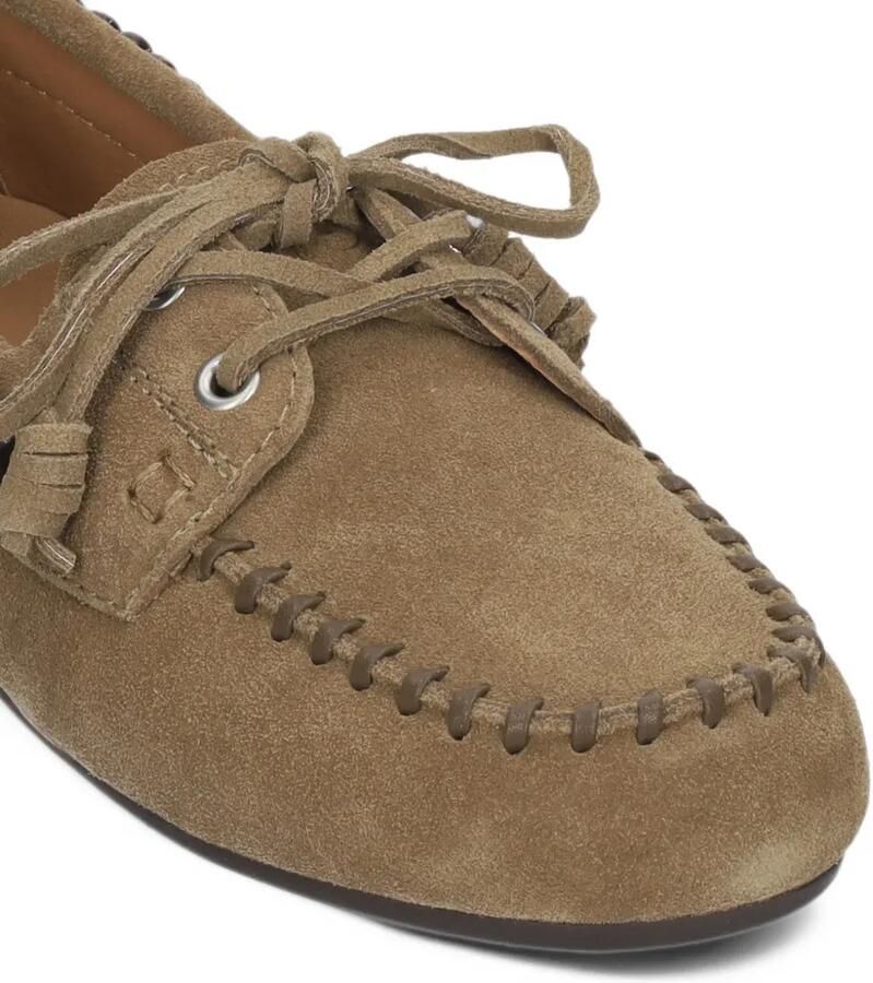 Bibi Lou Violetta beaded loafers Groen - Foto 3
