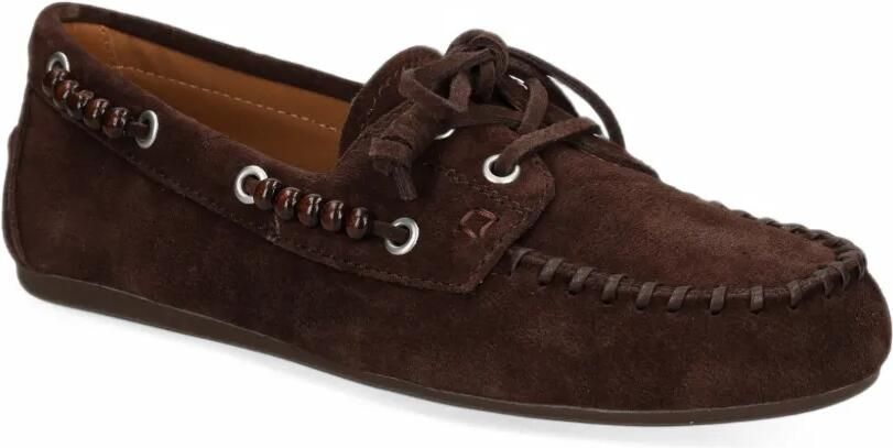 Bibi Lou Violetta beaded suede loafers Bruin - Foto 4