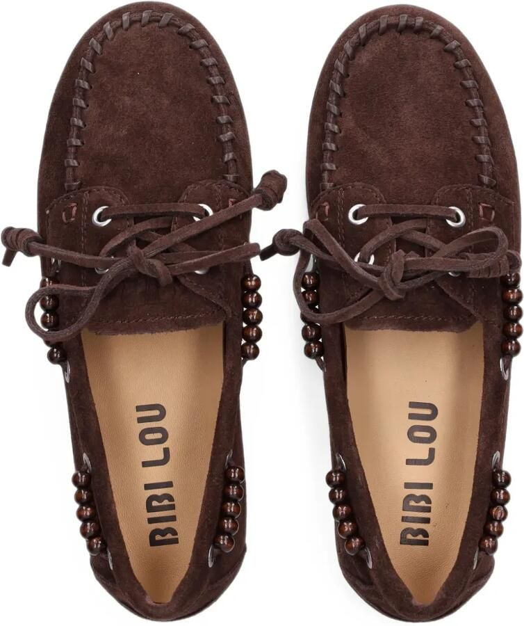 Bibi Lou Violetta beaded suede loafers Bruin - Foto 2