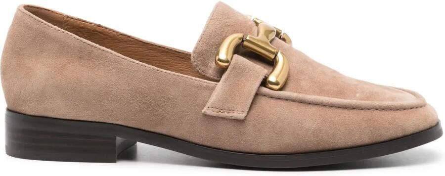 Bibi Lou Zagreb suède loafers Beige