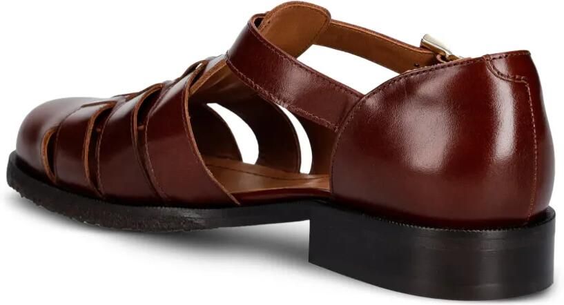 BILLI BI A6315 gekooide sandalen met gesp Bruin - Foto 3