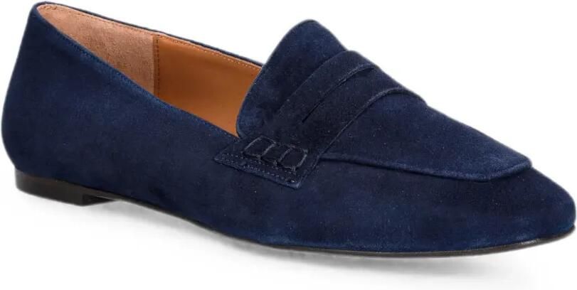 BILLI BI A9400 suède penny loafers Blauw - Foto 2