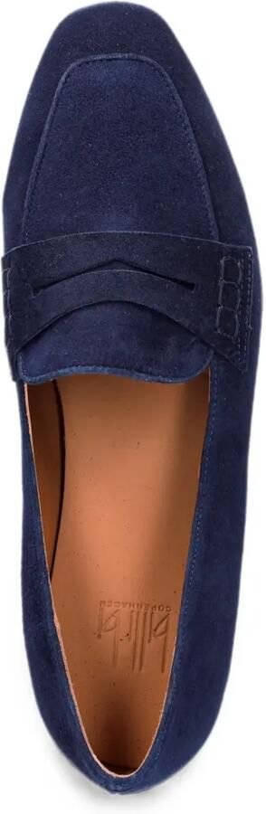 BILLI BI A9400 suède penny loafers Blauw - Foto 4