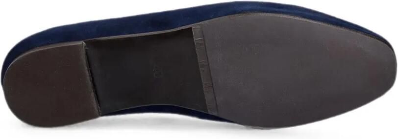 BILLI BI A9400 suède penny loafers Blauw - Foto 5