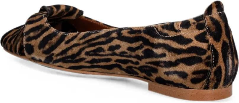 BILLI BI A9410 pumps met luipaardprint en open neus Beige - Foto 3