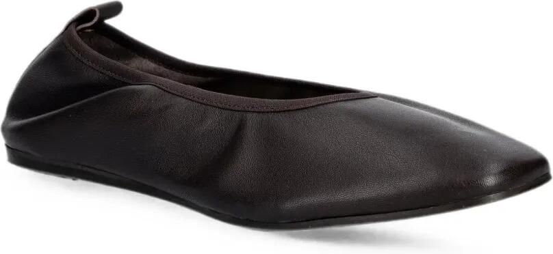 BILLI BI A9920 ballerina's met vierkante neus en treklus Bruin
