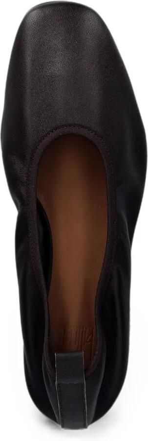 BILLI BI A9920 ballerina's met vierkante neus en treklus Bruin - Foto 2