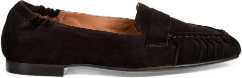 BILLI BI gathered-detail loafers Zwart