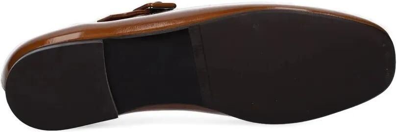 BILLI BI Lakleren pumps met gespsluiting Bruin - Foto 4