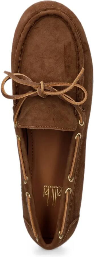 BILLI BI Loafers met strikdetail Bruin - Foto 4