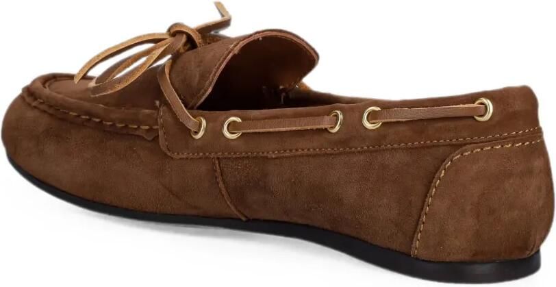 BILLI BI Loafers met strikdetail Bruin - Foto 2