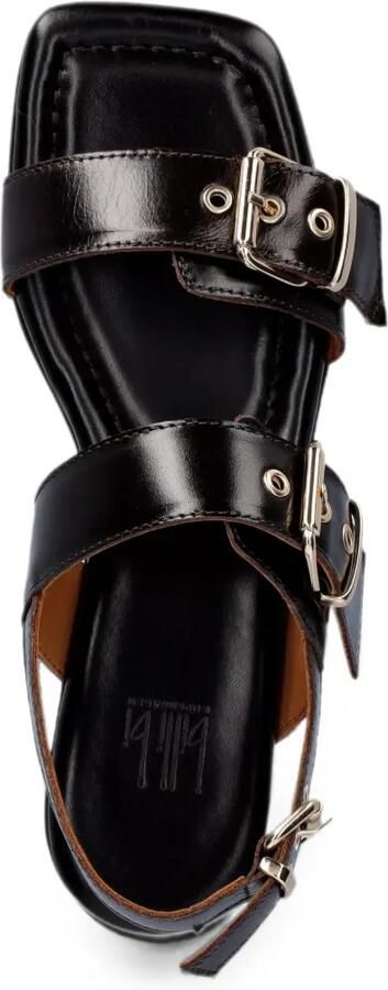 BILLI BI Platte sandalen met gespbandje Bruin - Foto 4