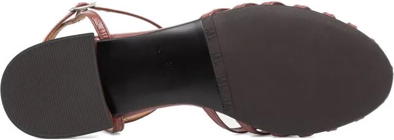 BILLI BI Platte sandalen met T-bandje Roze - Foto 5
