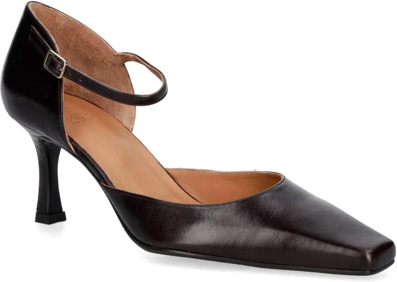 BILLI BI Pumps met vierkante neus en gespsluiting Bruin - Foto 2
