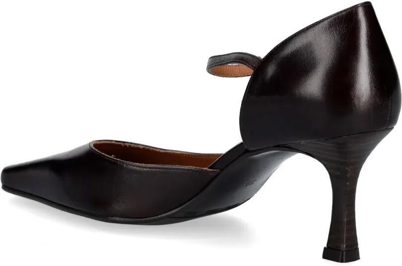 BILLI BI Pumps met vierkante neus en gespsluiting Bruin - Foto 3