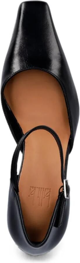 BILLI BI Pumps met vierkante neus Zwart - Foto 4