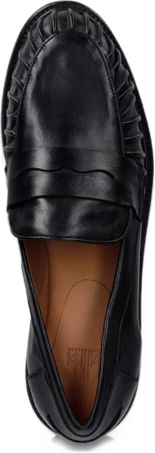 BILLI BI ruched penny loafers Zwart - Foto 4