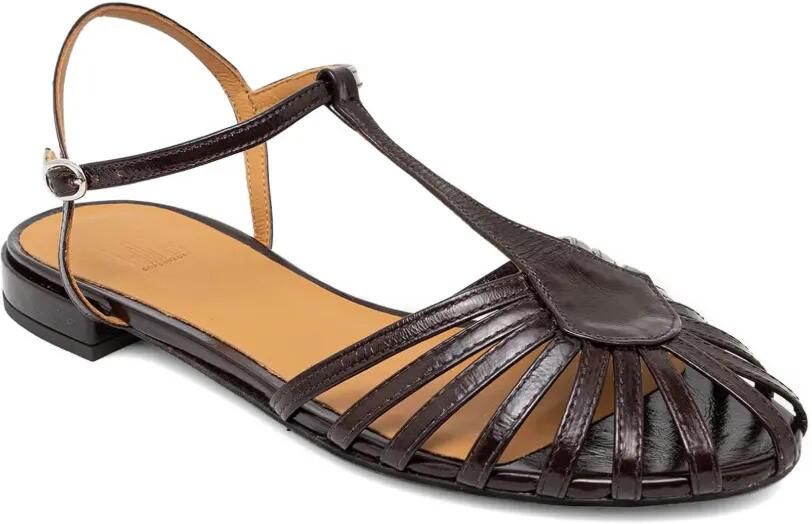 BILLI BI Sandalen met gekooide neus Bruin - Foto 3