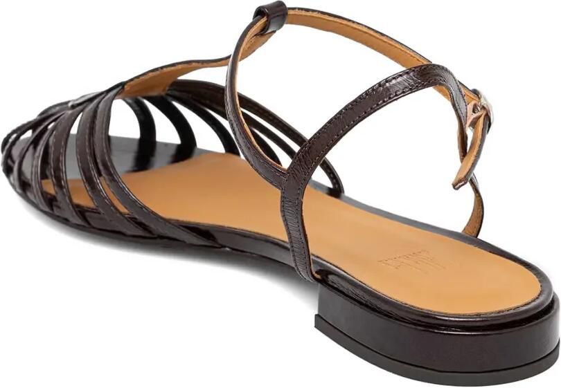 BILLI BI Sandalen met gekooide neus Bruin - Foto 2