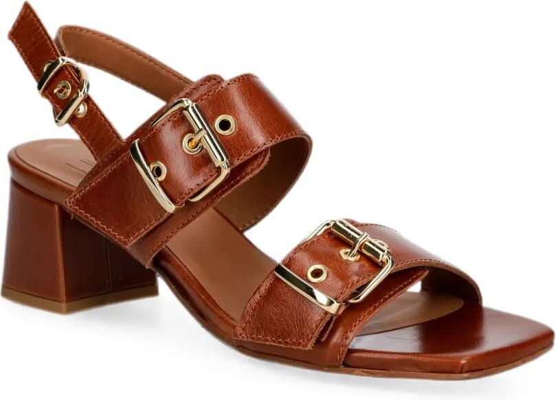BILLI BI Sandalen met gesp Bruin - Foto 2