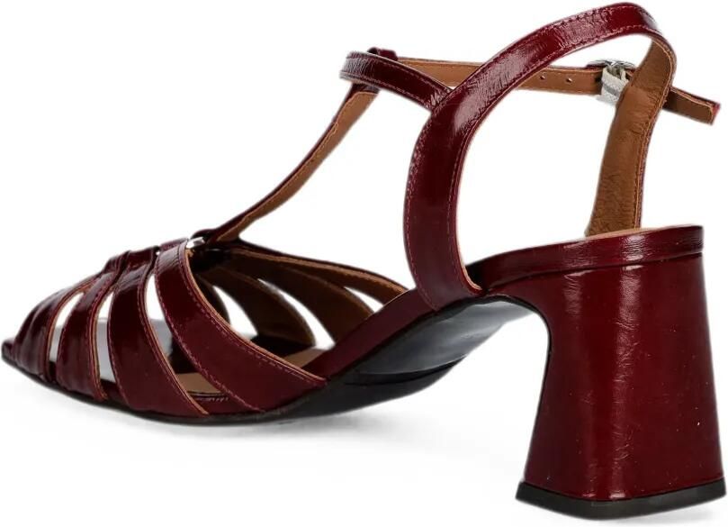 BILLI BI Sandalen met hak en T-bandje Rood - Foto 3