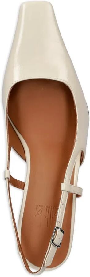 BILLI BI Slingback pumps met hak Beige - Foto 4