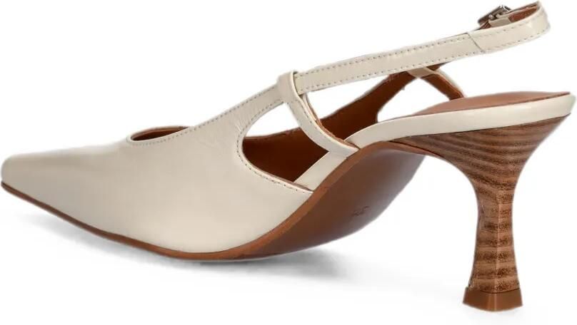 BILLI BI Slingback pumps met hak Beige - Foto 3