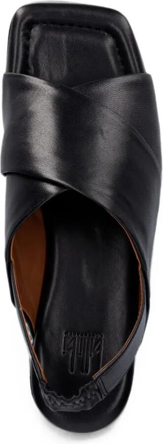 BILLI BI Slingback sandalen met gekruiste bandjes Zwart - Foto 3