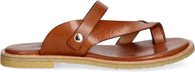 BILLI BI Slip-on sandalen met teenbandje Bruin