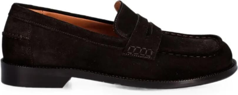 BILLI BI Suède loafers Bruin