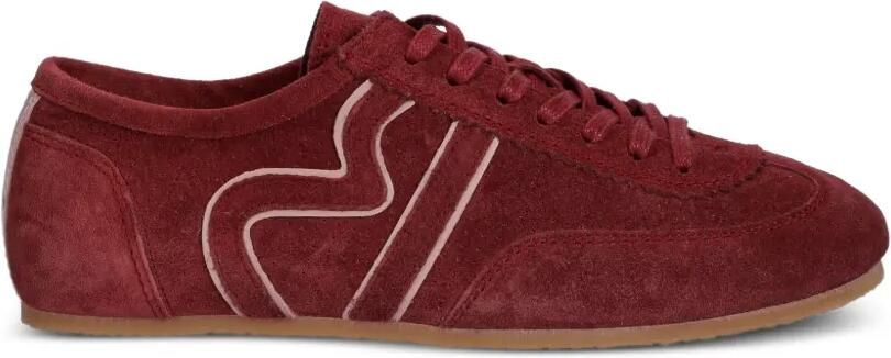BILLI BI Suède sneakers Rood - Foto 3