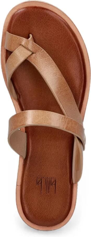 BILLI BI T7002 sandalen met gekruiste bandjes en neus Beige - Foto 3