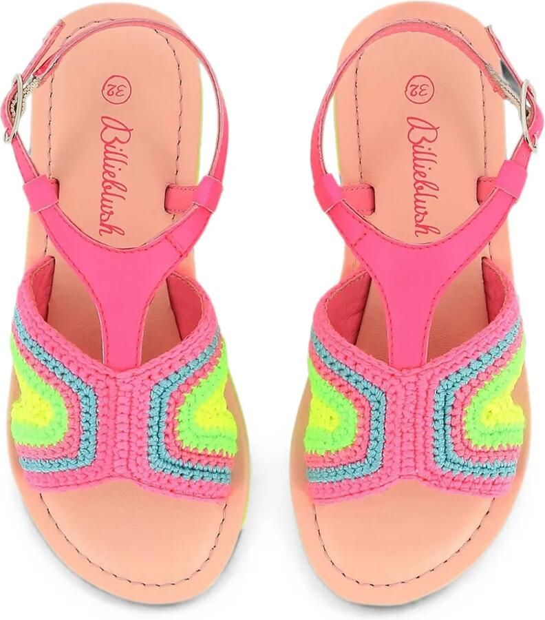 Billieblush Gehaakte sandalen Roze - Foto 2