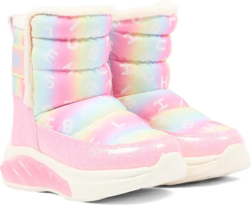 Billieblush Gewatteerde laarzen met glitters-effect Roze