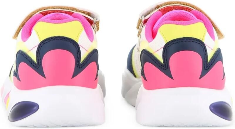Billieblush glitter touch-strap sneakers Wit - Foto 3