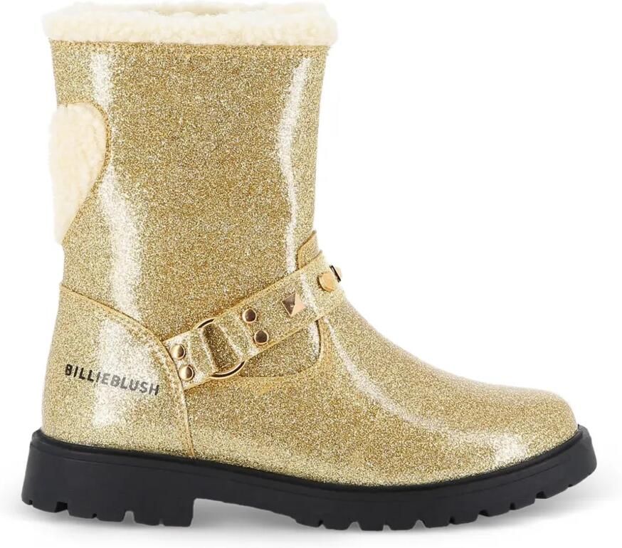 Billieblush Laarzen met studs en glitter-effect Goud