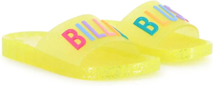 Billieblush Slippers met logo Wit - Foto 1