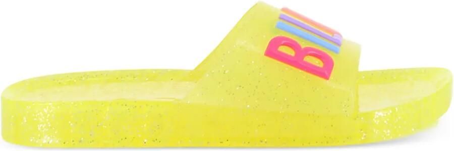 Billieblush Slippers met logo Wit - Foto 4
