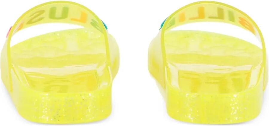 Billieblush Slippers met logo Wit - Foto 3