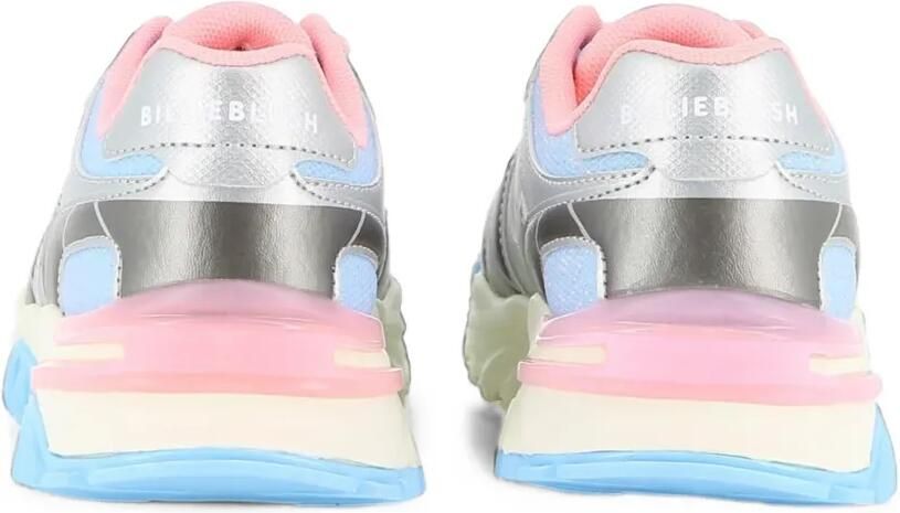 Billieblush Sneakers met vlakken en metallic afwerking Zilver - Foto 3