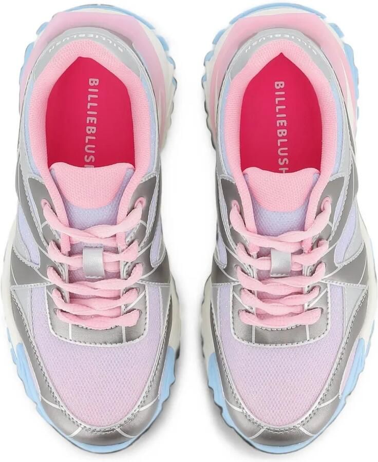 Billieblush Sneakers met vlakken en metallic afwerking Zilver - Foto 2