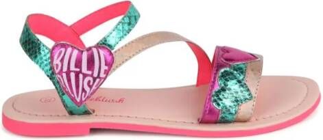 Billieblush Leren sandalen Roze
