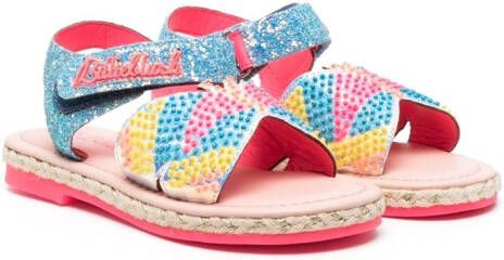 Billieblush Sandalen met glitter Blauw