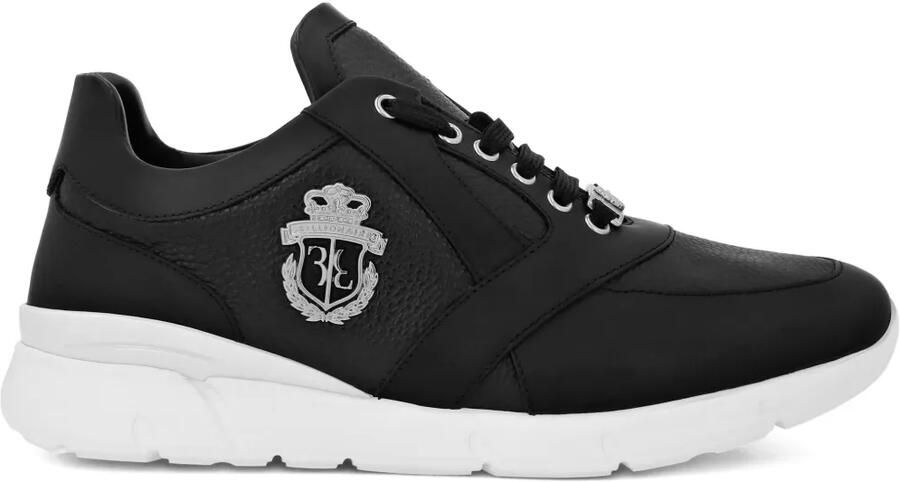 Billionaire Crest Runner sneakers Zwart