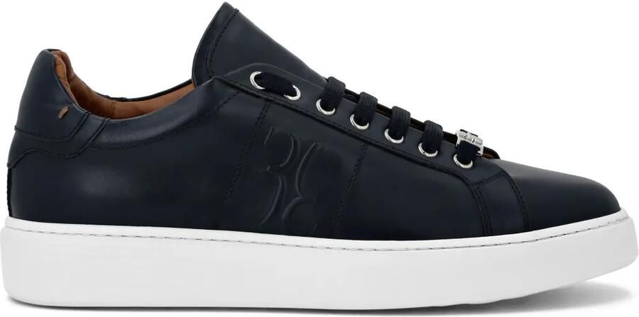Billionaire Nappa low-top sneakers Blauw