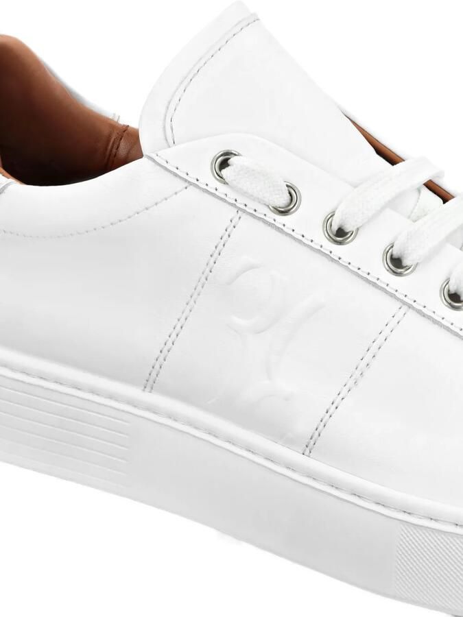 Billionaire Nappa low-top sneakers Wit - Foto 3